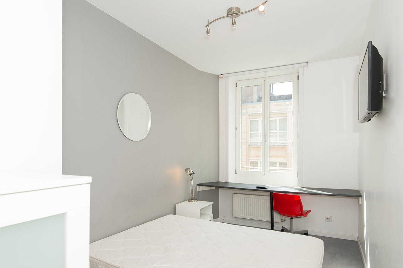 Chambre Meublée Et équipée En Colocation De 12,93 M² Avec Salle De Bain ...